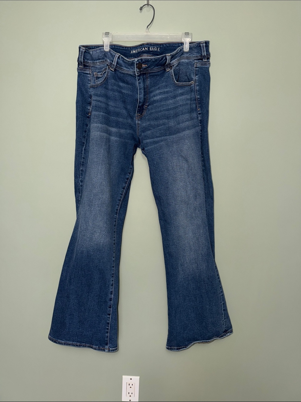 American Eagle Kick Boot Jeans Women’s Size 20 Regular Medium Wash
